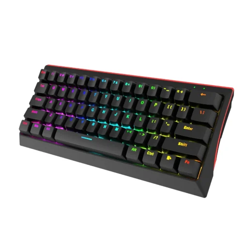 Marvo геймърска клавиатура Gaming Mechanical keyboard 61 keys TKL – Hecate 61B – KG962G – BLUE