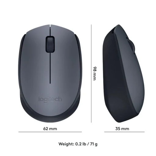 МИШКА LOGITECH M170 – Wireless – Black – P№ 910-004642