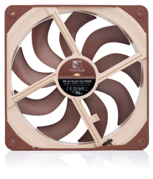 Noctua вентилатор Fan 140mm – NF-A14x25 G2 PWM