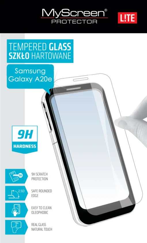 Протектор Lite glass за Samsung Galaxy A20e Черен