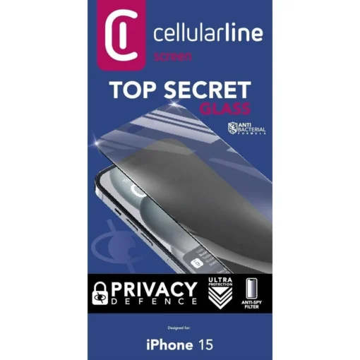 Закален протектор Top Secret за iPhone 15