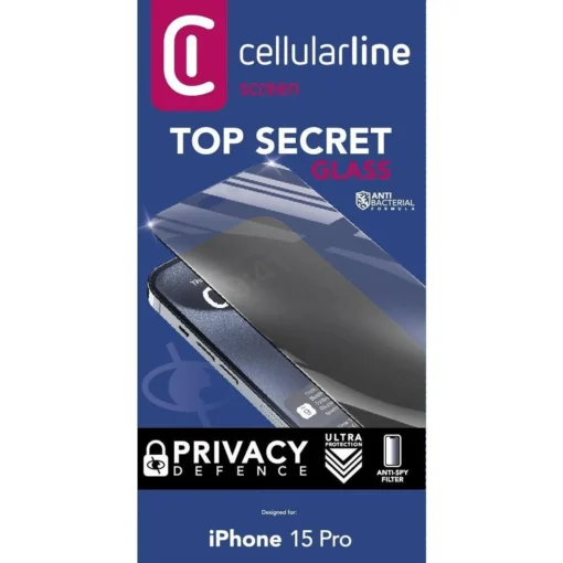 Закален протектор Top Secret за iPhone 15 Pro