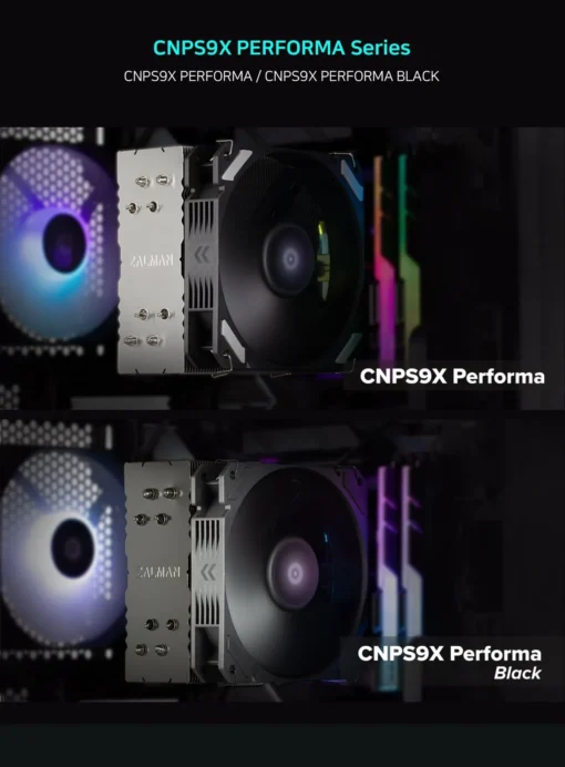 Zalman охладител за процесор CPU Cooler CNPS9X PERFORMA BLACK