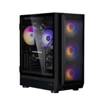 Zalman кутия Case EATX - I6 Black - RGB Tempered Glass  3 fans included