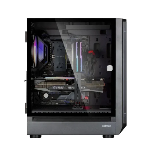 Zalman кутия Case EATX – I6 Black – RGB