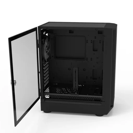 Zalman кутия Case EATX – I6 Black – RGB