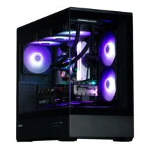 Zalman кутия Case mATX - P30 Black - aRGB Tempered Glass