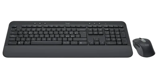 Kомплект безжични клавиатура с мишка Logitech MK650, Черен - Image 2