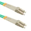 Qoltec Patchcord Fiber LC / UPC-LC / UPC | MM | 50/125 | OM3 | 1m