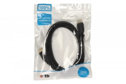 TB HDMI Cable v 1.4 1m. gold plated - Image 2