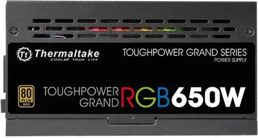 Thermaltake Modular захранващ блок Toughpower Grand RGB 650W (80+ Gold, 4xPEG, 140mm) - Image 2