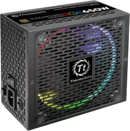 Thermaltake Modular захранващ блок Toughpower Grand RGB 650W (80+ Gold, 4xPEG, 140mm) - Image 3