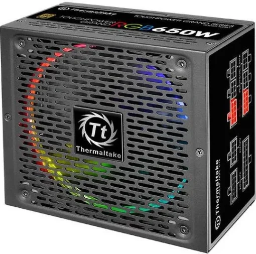 Thermaltake Modular захранващ блок Toughpower Grand RGB 650W (80+ Gold, 4xPEG, 140mm) - Image 4