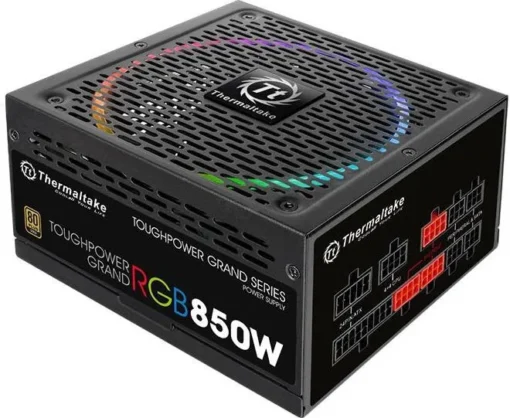 Thermaltake Toughpower Grand RGB 850W Modular (80+ Gold 6xPEG 140mm)