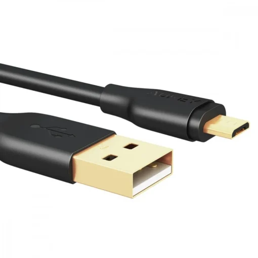 AUKEY CB-MD1 Black quick cable Quick Charge micro USB-USB | 1m | 5A | 480 Mbps - Image 3