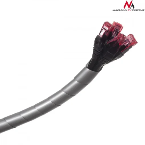 Maclean Cable shielding 3m MCTV-687S silver - Image 3