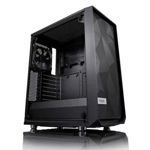 Fractal Design Meshify C Blackout Tempered Glass 2.5/3.5 drive capacity uATX/ATX/ITX - Image 3