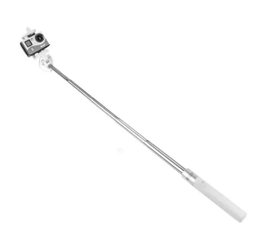 Natec Selfie stick Monopod wired white
