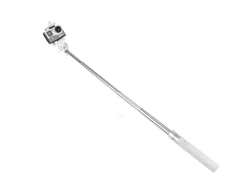 Natec Selfie stick Monopod wired white