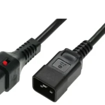 Digitus Server power cable 3x1.5mm2 simple type IEC C20/IEC C19 straight M/2m black