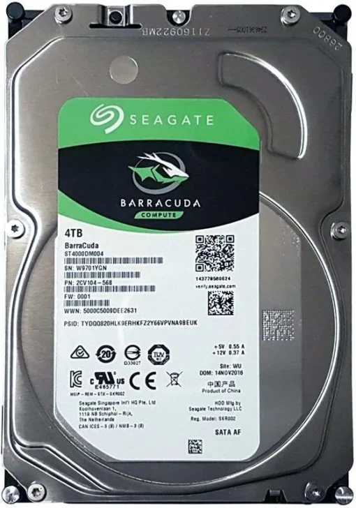 Seagate Drive Barracuda 4 TB 3,5 256 ST4000DM004 - Image 2