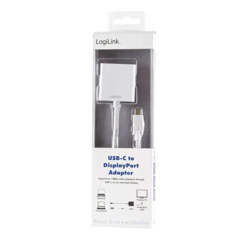 LogiLink USB-C 3.1 to display port adapter - Image 2