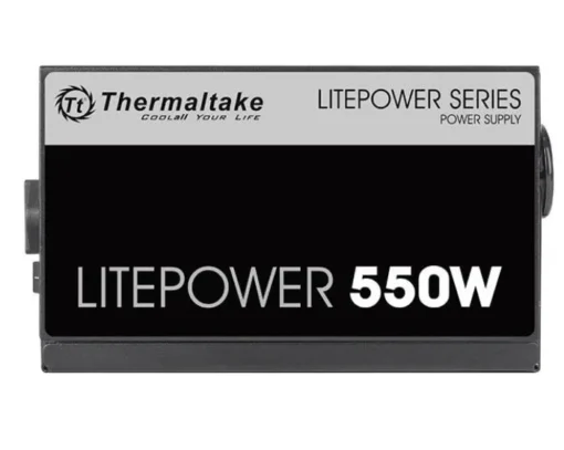 Thermaltake Litepower II Black 550W (Active PFC, 2xPEG, 120mm, Single Rail) - Image 2