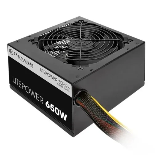 Thermaltake Litepower II Black 650W (Active PFC 2xPEG 120mm Single Rail)