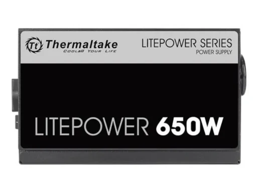 Thermaltake Litepower II Black 650W (Active PFC, 2xPEG, 120mm, Single Rail) - Image 2