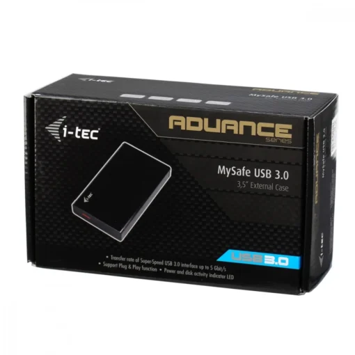 i-tec MYSAFE Advanced 3 5 USB 3.0 aluminium - Image 5