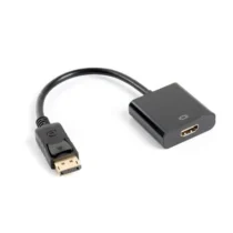 Lanberg Adapter Displayport (M) -> HDMI (F) 10cm