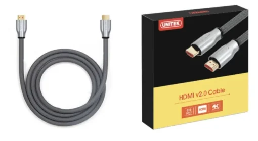 Unitek Cable HDMI M/M 10m, v2.0 gold, Y-C142RGY - Image 2