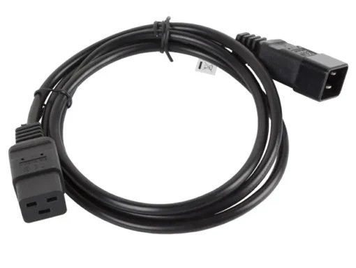 Lanberg Power cord extension cord IEC 320 C19 - C20 VDE 1.8M VDE black - Image 3