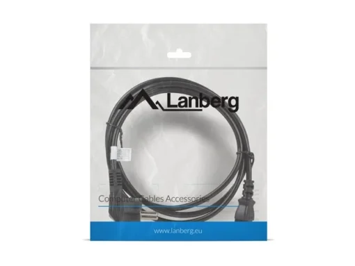 Lanberg Power cable CEE 7/7 - IEC 320 C13 VDE 1.8M black