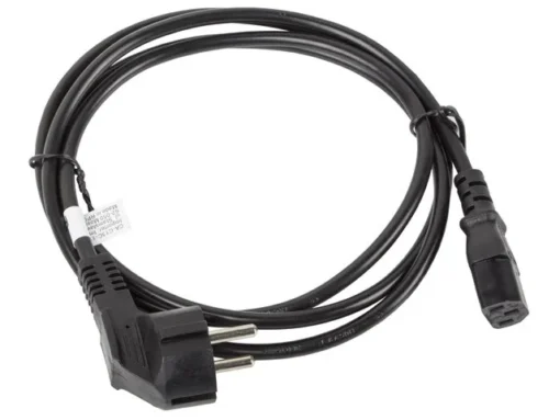 Lanberg Power cable CEE 7/7 - IEC 320 C13 VDE 1.8M black - Image 3