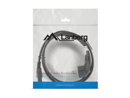 Lanberg Laptop power cable (MIKI) IEC 7/7 - IEC 320 C5 1.8M VDE black