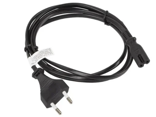 Lanberg EURO power cable (radio) CEE 7/16 - IEC 320 C7 1.8M black - Image 3