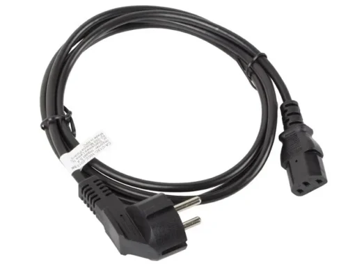 Lanberg Power cable CEE 7/7 - IEC 320 C13 1.8M black - Image 3