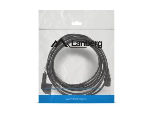 Lanberg Power cable CEE 7/7 - IEC 320 C13 VDE 5M black