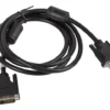 Lanberg Cable DVI-D(24+1) - DVI -D(24+1) M/M 1.8M Black