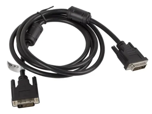 Lanberg Cable DVI-D(24+1) - DVI -D(24+1) M/M 1.8M Black