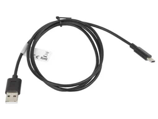 Lanberg Cable USB-C -> USB-A M/M 1M 2.0 black - Image 2