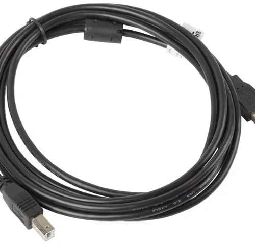 Lanberg кабел USB 2.0 AM-BM 3M Ferryt black