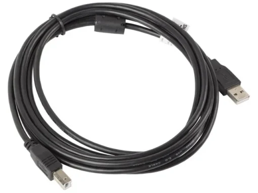 Lanberg Cable USB 2.0 AM-BM 3M Ferryt black