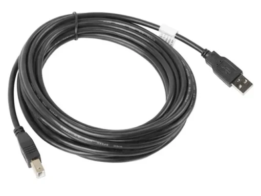 Lanberg Cable USB 2.0 AM-BM 5M black