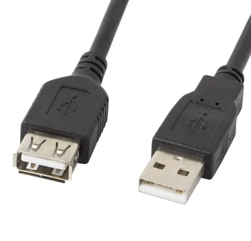 Lanberg Extension кабел USB 2.0 AM-AF 70cm black
