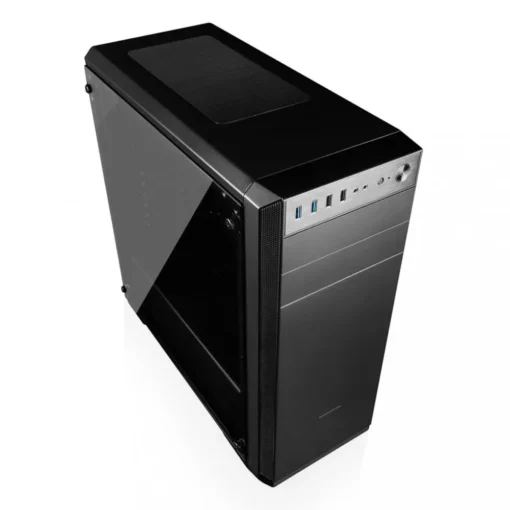 MODECOM OBERON PRO GLASS BLACK COMPUTER CASE - Image 2