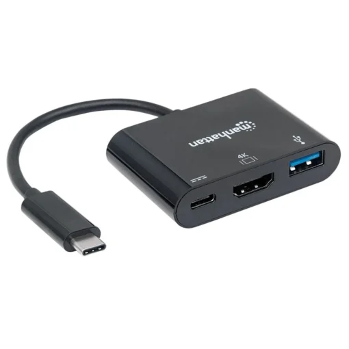 Techly Multiport Adapter USB-C 3.1 on HDMI/USB-A/USB-C - Image 2