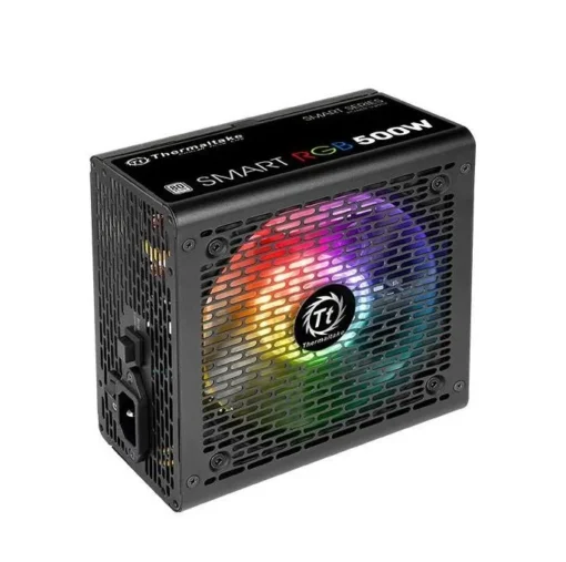 Thermaltake Smart 500W RGB (80+ 230V EU, 2xPEG, 120mm, Single Rail) - Image 2