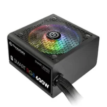 Thermaltake Smart 600W RGB (80+ 230V EU 2xPEG 120mm Single Rail)